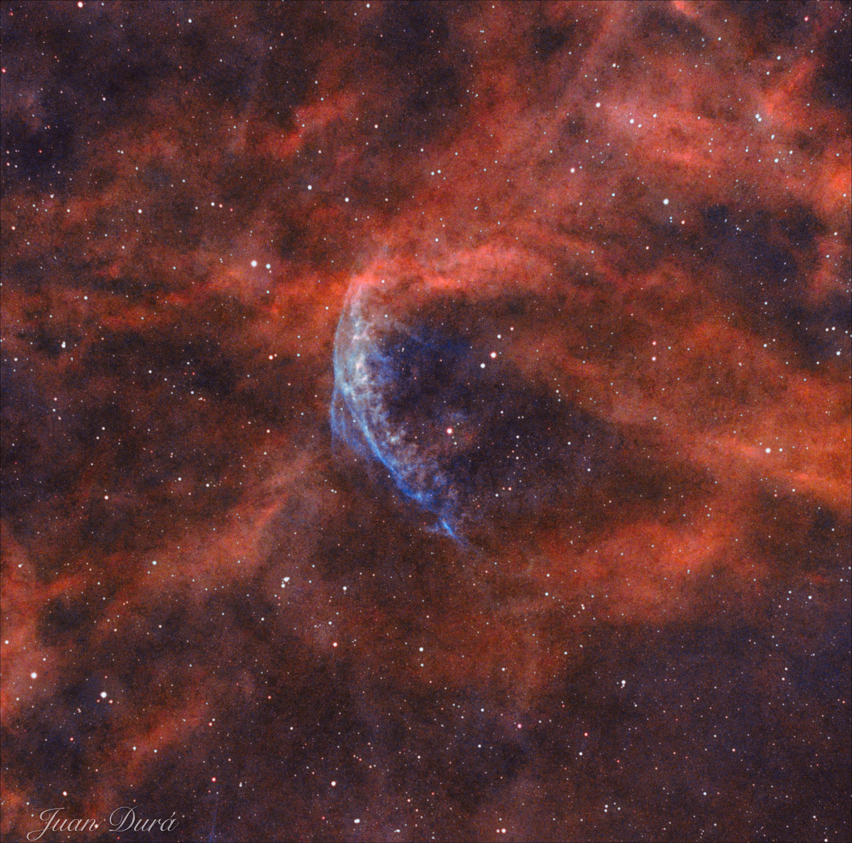 Nebulosa Creixent - Wolf Rayet 134 Cygnus