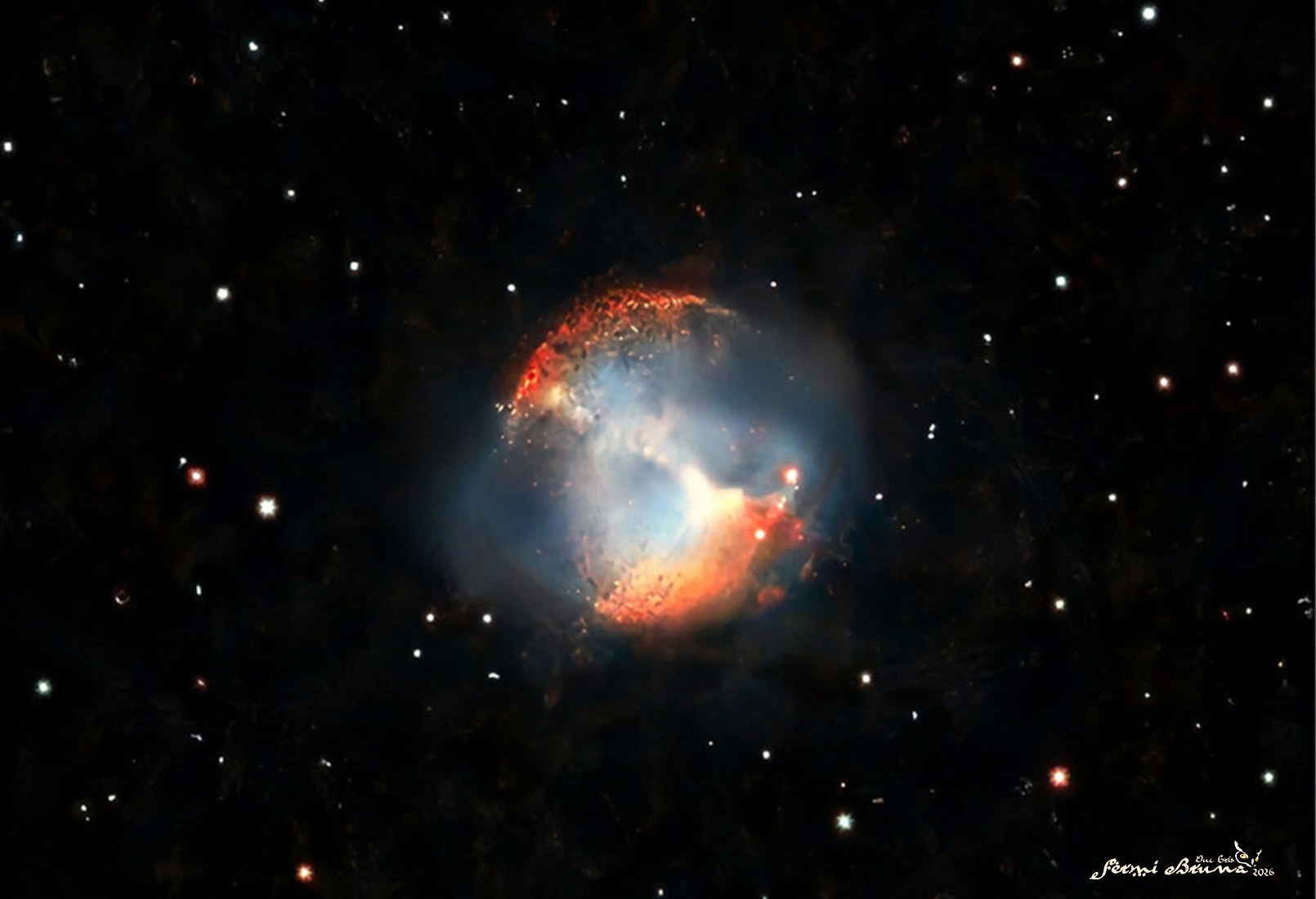 Nebulosa Messier 27, Dumbell