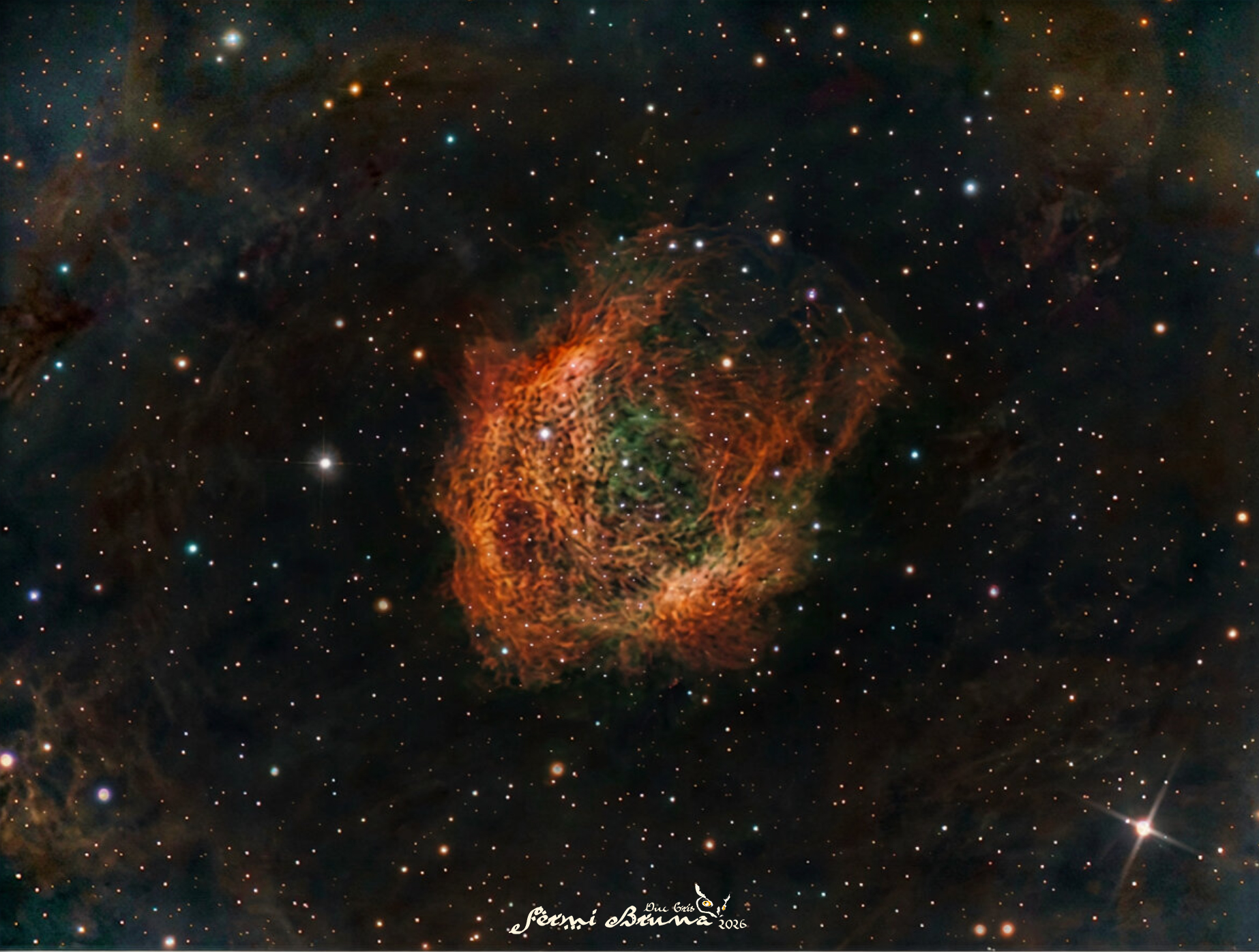 Sh2-274 —la Medusa